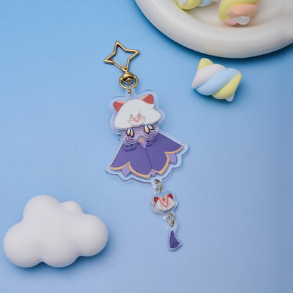 ゆらゆらアクリルキーホルダー - おませな漂流者