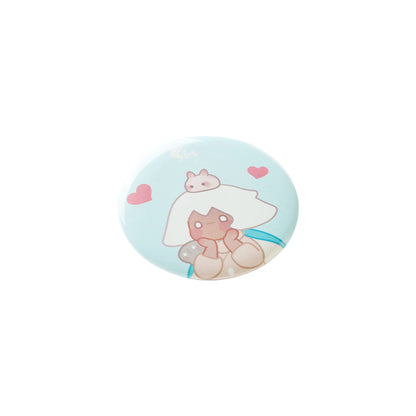 友情の缶バッジ