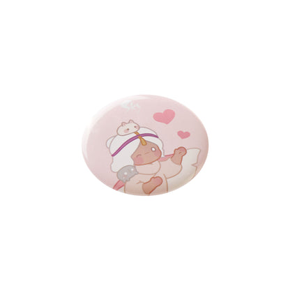 友情の缶バッジ