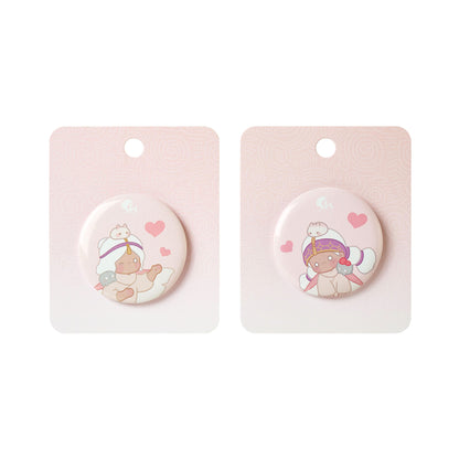 友情の缶バッジ