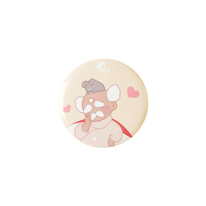 友情の缶バッジ