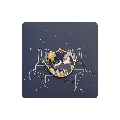 ピンバッジ 書庫の大精霊