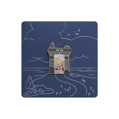 ピンバッジ 隠者の峠