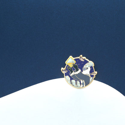 ピンバッジ 書庫の大精霊