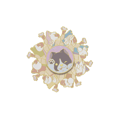 ピンバッジ 草原のひみつ