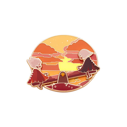 ピンバッジ 愛しみのシーソー