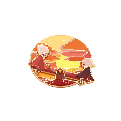 ピンバッジ 愛しみのシーソー