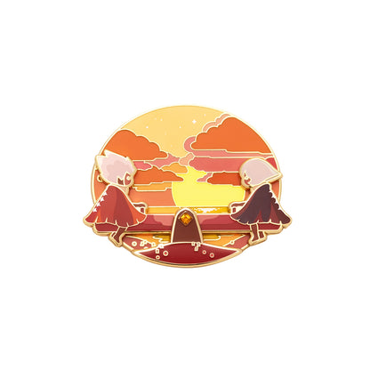 ピンバッジ 愛しみのシーソー