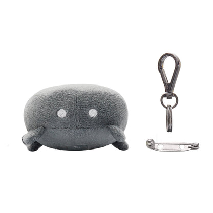 キーホルダー 闇の蟹ぬいぐるみバッジ