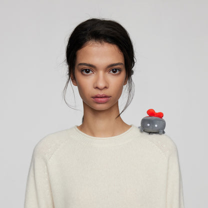 キーホルダー 闇の蟹ぬいぐるみバッジ