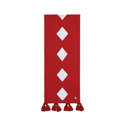 冬編むマフラー